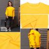 imagePerfashion Girls Sweatshirt Ruffle Trim Long Sleeve Pullover Solid Drop Shoulder Hoodie Fall Winter 413YYellow
