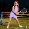 imagePerfashion Girls Tennis Dress 14 Zip Golf Outfit Builtin Bra ampamp Shorts Pickleball Athletic Dress Workout Pockets 413YPurple61424