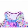 imagePerfashion Girls TwoPiece Swimsuits Tankini Sets Swimwear Bathing Suit Beach SportColor Tiedye 75a