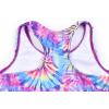 imagePerfashion Girls TwoPiece Swimsuits Tankini Sets Swimwear Bathing Suit Beach SportColor Tiedye 75a