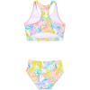 imagePerfashion Girls TwoPiece Swimsuits Tankini Sets Swimwear Bathing Suit Beach SportColored Leaf 73a