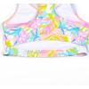 imagePerfashion Girls TwoPiece Swimsuits Tankini Sets Swimwear Bathing Suit Beach SportColored Leaf 73a