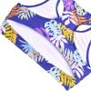imagePerfashion Girls TwoPiece Swimsuits Tankini Sets Swimwear Bathing Suit Beach SportTropical Leaves P15