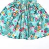 imagePerfashion Girls Cotton Dresses SleevelessLong Sleeve Crew Neck 413YTropical Flowers Q00