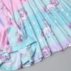 imagePerfashion Girls SleevelessLong Sleeve ALine Dresses Unicorn Festival SkirtsPink Unicorn