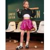 imagePerfashion Girls Long Sleeve Crop Tops Hip Hop Dance Hoodie Trendy Cropped Shirt Sweatshirt 413YBlack 101919