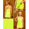 imagePerfashion Girls Tennis Dress Athletic Golf Outfit Spaghetti Strap Builtin Bra ampamp Shorts Pickleball Summer 413YNeon Green 26406