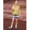 imagePerfashion Girls Puffer Vest Zip Up Lightweight Sleeveless Jacket Puffy Warm Leather Winter Coat 413YEarthy Yellow