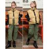 imagePerfashion Girls Puffer Vest Zip Up Lightweight Sleeveless Jacket Puffy Warm Leather Winter Coat 413YEarthy Yellow