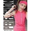 image:imagePerfashion Girls Tennis Dress Zipper Golf Athletic Outfit DropWaist Pickleball Builtin Bra amp Shorts 413YHot Pink 17407