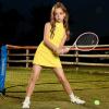 image:imagePerfashion Girls Tennis Dress 14 Zip Golf Outfit Builtin Bra amp Shorts Pickleball Athletic Dress Workout Pockets 413YYellow27424