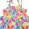 image:imagePerfashion Girls Cotton Dresses SleevelessLong Sleeve Crew Neck 413YColorful 39d