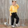 image:imagePerfashion Metallic Cargo Pants for Girls amp Womens Hip Hop Dance MultiPocket Joggers High Waist Pants 615YBlack352