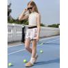 image:imagePerfashion Girls Satin Shorts Silk Dolphin Athletic Short Soft Shiny Metallic Dance Cheer Summer with Pocket 413YSilver