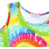 image:imagePerfashion Girls SleevelessLong Sleeve ALine Dresses Unicorn Festival SkirtsTie Die E18