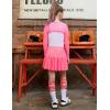 image:imagePerfashion Girls Tennis Skirts Ruffle Athletic Skort Tulle Pleated Skirt with Shorts Pockets 413YHot Pink Skorts 12932