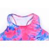image:imagePerfashion Girls TwoPiece Swimsuits Tankini Sets Swimwear Bathing Suit Beach SportTie Dye 35a