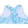 image:imagePerfashion Girls TwoPiece Swimsuits Tankini Sets Swimwear Bathing Suit Beach SportTie Dye Blue 45d