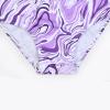 image:imagePerfashion Girls TwoPiece Swimsuits Tankini Sets Swimwear Bathing Suit Beach SportTie Dye Purple 77a