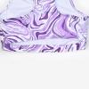 image:imagePerfashion Girls TwoPiece Swimsuits Tankini Sets Swimwear Bathing Suit Beach SportTie Dye Purple 77a