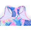 image:imagePerfashion Girls TwoPiece Swimsuits Tankini Sets Swimwear Bathing Suit Beach SportTiedye Pineapple G72