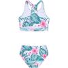 image:imagePerfashion Girls TwoPiece Swimsuits Tankini Sets Swimwear Bathing Suit Beach SportWhite Hawaiian H41