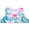 image:imagePerfashion Girls TwoPiece Swimsuits Tankini Sets Swimwear Bathing Suit Beach SportWhite Hawaiian H41