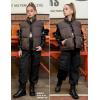 image:imagePerfashion Cargo Pants for Girls Hip Hop Dance Metallic Y2K Neon Drawstring Parachute Wide Leg Jogger 413YCargo Black 48921