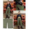 image:imagePerfashion Cargo Pants for Girls Hip Hop Dance Metallic Y2K Neon Drawstring Parachute Wide Leg Jogger 413YCargo Military Green 35921