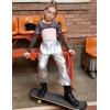 image:imagePerfashion Cargo Pants for Girls Hip Hop Dance Metallic Y2K Neon Drawstring Parachute Wide Leg Jogger 413YMetallic Laser Silver01919
