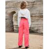 image:imagePerfashion Cargo Pants for Girls Hip Hop Dance Metallic Y2K Neon Drawstring Parachute Wide Leg Jogger 413YNeon Pink 18921