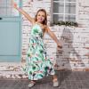 image:imagePerfashion Girls Maxi Long Dress Summer Casual Spaghetti Strap Sleeveless A Line Side Cutouts Sundress for 615 YearsTropical Toucan G59