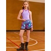 image:imagePerfashion Girls Ribbed Mock Turtleneck Crop Tank Top Sleeveless Ribbed Knit Basic SlimFit Layering Tops 413YPurple