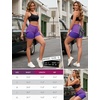 image:imagePerfashion Women Satin Shorts Silk Dolphin Boxer Shorts Metallic Going Out Streetwear Athletic Festival Dance ShortPurple416