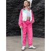 image:imagePerfashion Girls Clothing Sets 2 Piece 80s 90s Outfits Neon Jacket Pants Hip Hop Dance Tracksuit Set 413YHot Pink