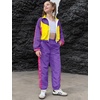 image:imagePerfashion Girls Clothing Sets 2 Piece 80s 90s Outfits Neon Jacket Pants Hip Hop Dance Tracksuit Set 413YPurple and Yellow 166927
