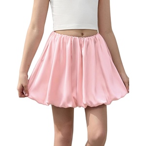 image:imagePerfashion Girls Bubble Skirt Metallic Puff Balloon Cute Mini Skorts Dance Outfits with Shorts 413YPink431