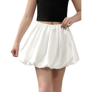 image:imagePerfashion Girls Bubble Skirt Metallic Puff Balloon Cute Mini Skorts Dance Outfits with Shorts 413YWhite431