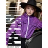 image:imagePerfashion Girls Lightweight UPF50 Sun Protection Jacket Cropped Bomber Zip Up UV Outerwear Coat Kids 413YDeep Purple