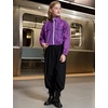 image:imagePerfashion Girls Lightweight UPF50 Sun Protection Jacket Cropped Bomber Zip Up UV Outerwear Coat Kids 413YDeep Purple
